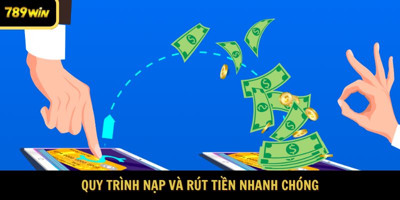 Quy trình nạp và rút tiền tại 789WIN nhanh chóng
