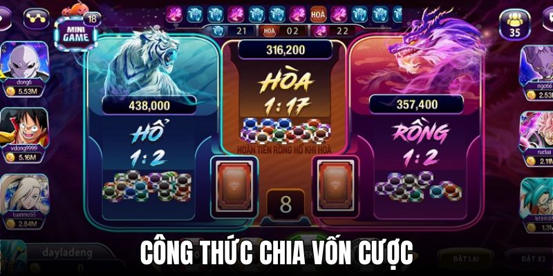 Bảo toàn và tăng nhuận nhờ công thức chia vốn cược                      